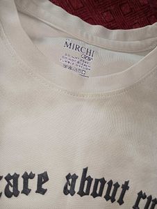 Oversized crop T-Shirt
