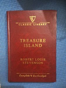 Leather Finish Classic Library Treasure Island