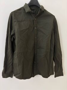 Men's Olive Green Casual Shirt