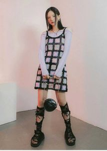 Crochet Mini Dress