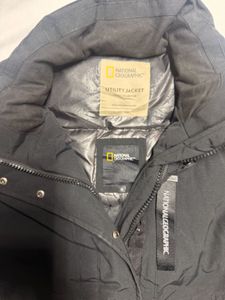 National Geographic Black Bomber Jacket