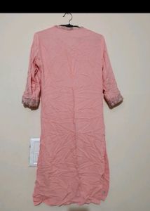 Peach Colour Kurti Plazzo Set 😍💓 Price Drop!!