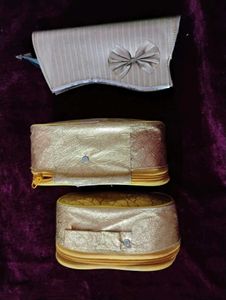 Elegant Clutch &amp; Pouches Set