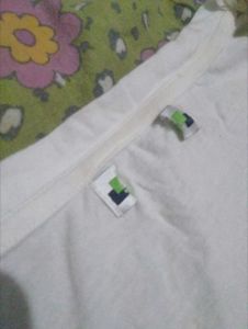 White Puff Sleeve Top