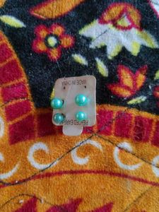 Earrings - Pearl Stud Set
