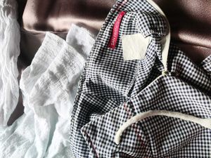 Combo Pure Cotton Top With Check Print Pants