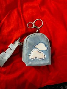 Cute Cloud Keychain Pouch