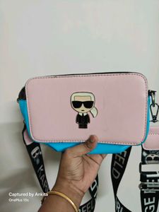 Karl Lagerfeld Pink Wallet