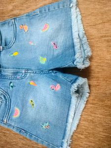 Cute Denim Shorts for Girls