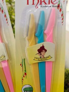 Eyebrow Razor.  6piece