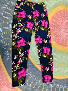 Floral Print Leggings