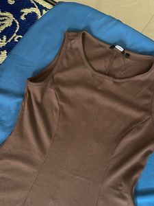 Brown Bodycon Dress