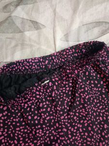 Floral Print Lounge Shorts 🖤