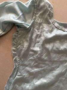 Elegant Light Blue Embroidered Kurta