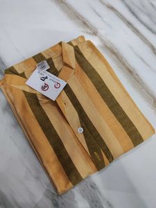 Men's Striped Kurta