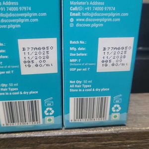 Pilgrim Advanced Hair Growth Serum (2 Units)