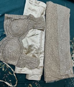 SALE Sequin SINDH Saree- 2hrs used