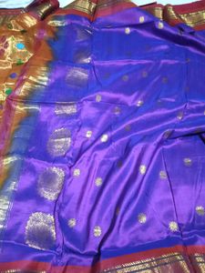 Pure Paithani Saree with Designer Blouse