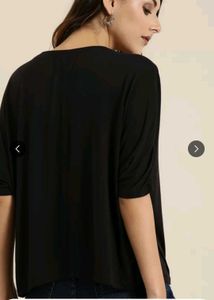 Classy Baggy Black Top