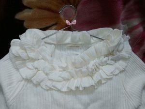 Coquette White Sweater