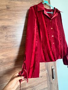 Mehroon shirt