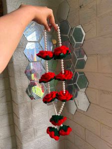 Handmade Floral haar for ganpati