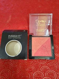 Insight Baked Blush 2 in 1 shade makeup