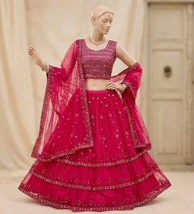 Stunning Pink Lehenga Choli