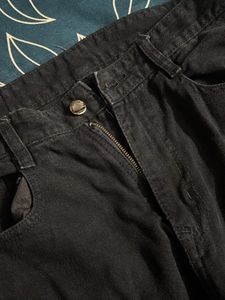 Black Wide Leg Jeans