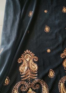 designer saree good conditions like new only