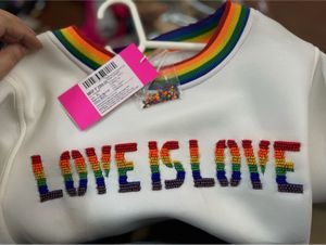 "Love" designer sweatshirt - Manish Arora