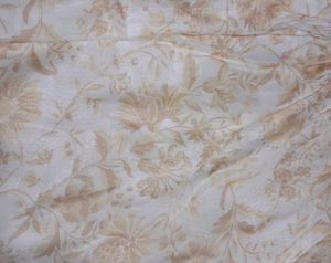 Pretty Floral Print Round Neck Blouson Top