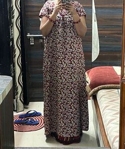Floral Print Nighty