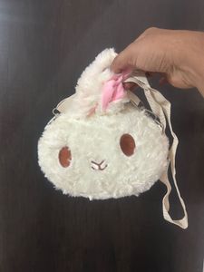 Cute Plush Bunny Crossbody Bag