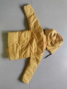 Yellow Jacket With Hoodie