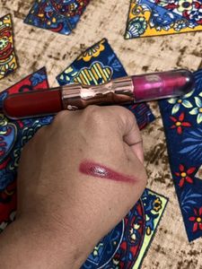 Dual-Ended 2 in one  Lipstick &amp; Lip Gloss