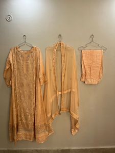 Original Aghanoor Pakistani Floor Length Dress