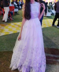 Stunning White Embellished Gown