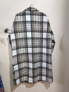 Vero Moda Plaid Coat - Stylish and Warm