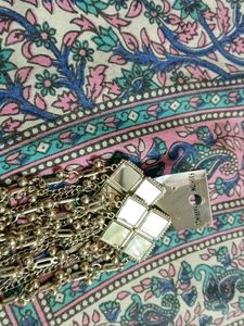 Bohemian Mirror Jhumka Earrings