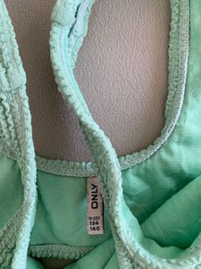 Crinkle Knit Scoop Bra