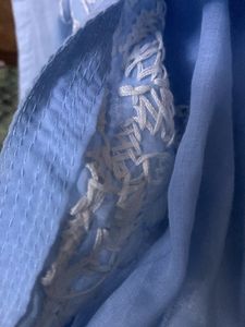 Sky Blue Embroidered Kurta