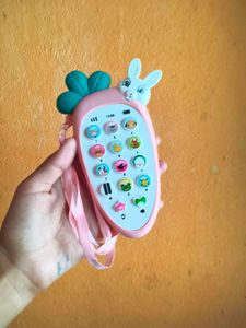 Cute Carrot Baby Toy Phone