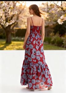Cherry Blossom Dream | Vero Moda Floral Maxi Dress