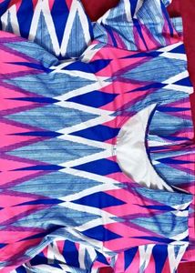 Girls' Colorful One-Piece Swimsuit