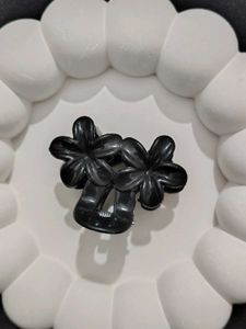Set of 3 Flower Hair Claw Clips
