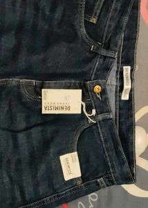 Classic Dark Wash Denim Jeans