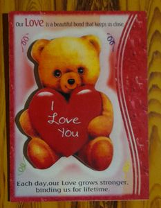 Wall hanging Teddy Bear Photo