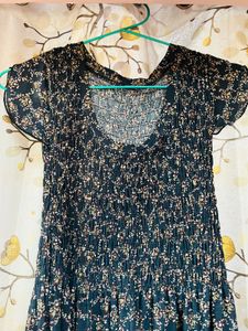 Floral Smocked Maxi Dress