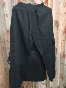 Stylish Black Cargo Pants